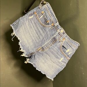 Wrangler denim jean shorts